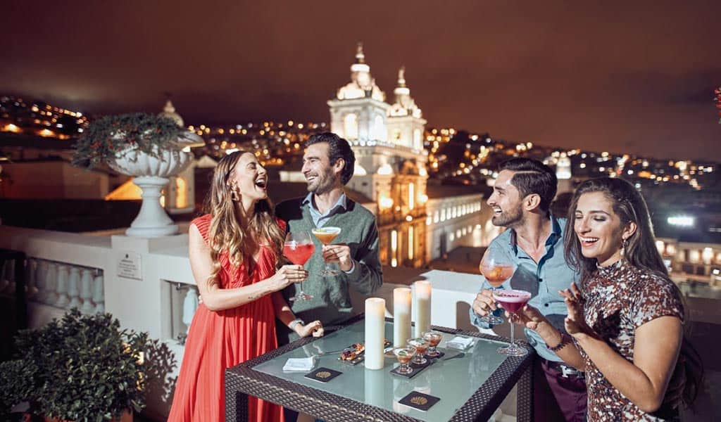 people enjoying in hotel