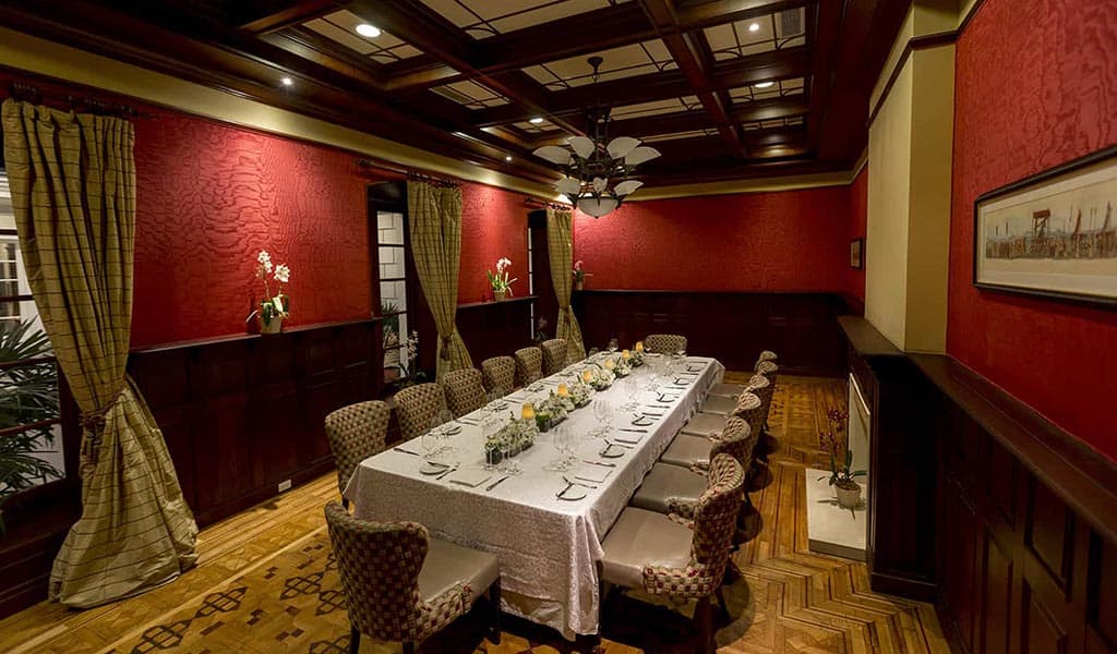 gangotena hotel dining room