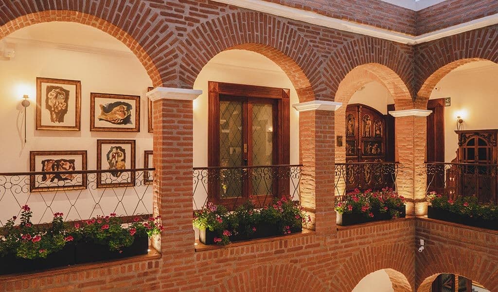 the hotel areas