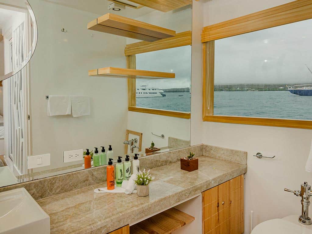 crucero en el baño